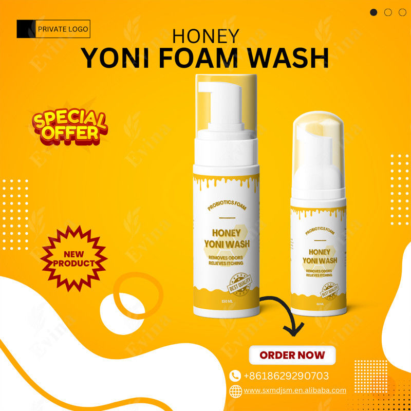 2 Years Shelf Life Private Label Natural Herbal Honey Yoni Wash for Feminine Cleansing