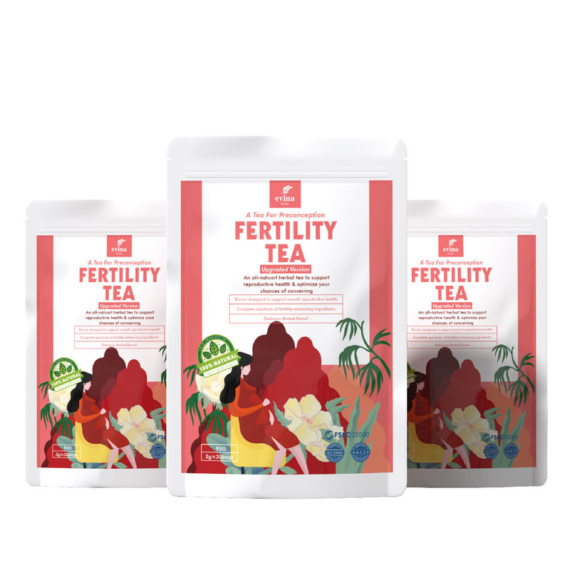 Private Label 100% Natural Fertility Tea for Womb Health Natural Herbs and Ingredients