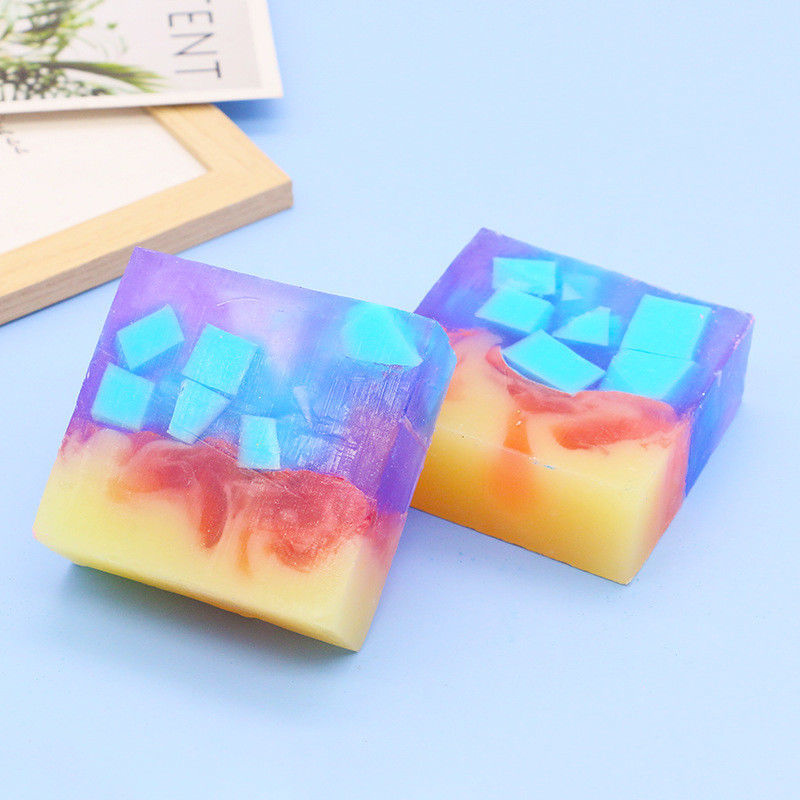 Natural Herbs 19 Color Clear Sweet Citrus Sea Moss Yoni Soap Bar for Vaginal Cleansing